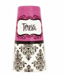 Top 10 💯 Bars Damask Patterns Printed Cocktail Shaker Tin - 28 Oz Weighted - ADD YOUR NAME 😍 -Bars Sales Shop custom damask cocktail shaker pink name 800x