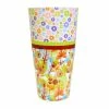 Discount 🌟 Bars Printed Cocktail Shaker Tin - Cute Floral - 28 Ounce Weighted 👏
