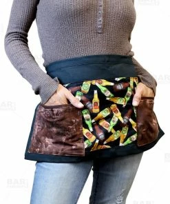 New 🤩 Bars Beer Pattern Designer Apron With 5 Compartments 🥰 -Bars Sales Shop designer apron beer pattern bpc 1 800x