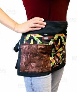 New 🤩 Bars Beer Pattern Designer Apron With 5 Compartments 🥰 -Bars Sales Shop designer apron beer pattern bpc 800 800x