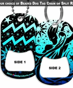 Discount 🔥 Bars 🐶 Dog Tag Bottle Opener - Zodiac Sign - Aquarius 🌟