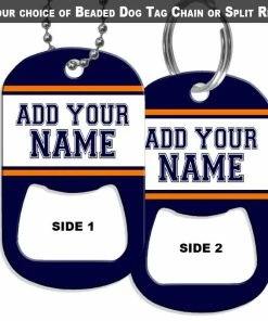 Hot Sale โ๏ธ Bars Add Your Name - ๐ถ Dog Tag Openers - Sports Teams (Several Team Color Options) ๐ 15 Hot Sale โ๏ธ Bars Add Your Name - ๐ถ Dog Tag Openers - Sports Teams (Several Team Color Options) ๐ -Bars Sales Shop dog tag opener bow 800x
