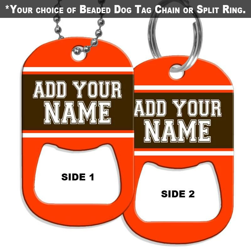 Hot Sale โ๏ธ Bars Add Your Name - ๐ถ Dog Tag Openers - Sports Teams (Several Team Color Options) ๐ 8 Hot Sale โ๏ธ Bars Add Your Name - ๐ถ Dog Tag Openers - Sports Teams (Several Team Color Options) ๐ - Image 8