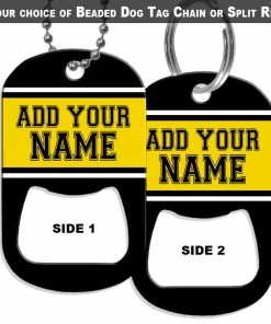 Hot Sale โ๏ธ Bars Add Your Name - ๐ถ Dog Tag Openers - Sports Teams (Several Team Color Options) ๐ 19 Hot Sale โ๏ธ Bars Add Your Name - ๐ถ Dog Tag Openers - Sports Teams (Several Team Color Options) ๐ -Bars Sales Shop dog tag opener byw 800x