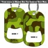 Hot Sale 💯 Bars 🐶 Dog Tag Bottle Opener - Green Camo 👍