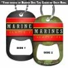 Buy ✨ Bars 🦮 Dog Tag Bottle Opener - Military Line - Marines 👍