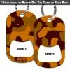 Brand new 👏 Bars 🦮 Dog Tag Bottle Opener - Orange Camo 👍