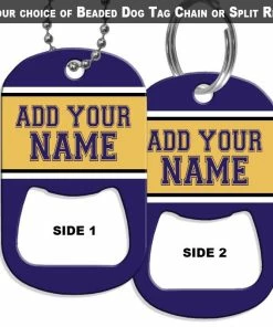 Hot Sale โ๏ธ Bars Add Your Name - ๐ถ Dog Tag Openers - Sports Teams (Several Team Color Options) ๐ 21 Hot Sale โ๏ธ Bars Add Your Name - ๐ถ Dog Tag Openers - Sports Teams (Several Team Color Options) ๐ -Bars Sales Shop dog tag opener pgw 800x
