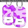 Buy 🎉 Bars 🦮 Dog Tag Bottle Opener - Purple Camo 😍