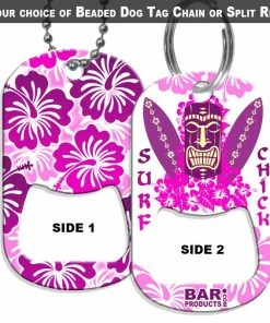 Best Pirce 🔥 Bars 🐶 Dog Tag Bottle Opener - Surf Chick 💯