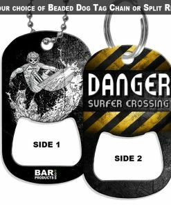 Wholesale 🥰 Bars 🐶 Dog Tag Bottle Opener - Danger 🛒