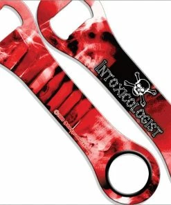 Top 10 😀 Bars 🐶 Dog Bone Bottle Opener / Bar Key - Red Intoxicologist ✔️