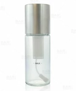 Cheap 🤩 Bars Glass Mister With Stainless Steel Cap - 4oz 🎉
