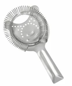 Coupon 🎁 Bars 2 Prong Stainless Steel Euro Cocktail Strainer 💯