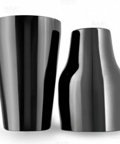 Promo ✔️ Bars BarConic® French Style Gun Metal Cocktail Shaker (2 Piece) - 20 Ounce ✔️ -Bars Sales Shop french cocktial tins shakers 2 piece set 800 bpc1 800x