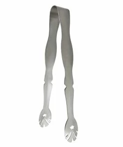 Hot Sale 🥰 Bars Stainless Steel Garnish / Ice Tongs - 7.25 Inch ⭐