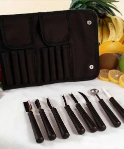 Promo 😉 Bars Small Garnish Tool Roll- 8 Pieces 🔔