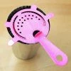 Promo 😍 Bars Cocktail Strainer NEON - Glitter Pink - 4 Prong 👏