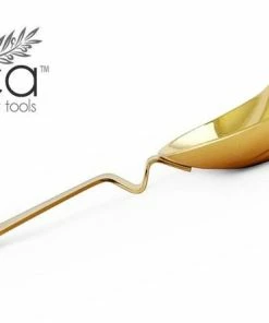 Coupon ❤️ Bars Olea™ Shell Julep Cocktail Strainer (Gold Plated) 🥰 -Bars Sales Shop gold plated shell strainer olea bpc 3 800x