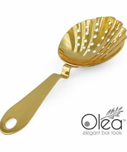 Coupon ❤️ Bars Olea™ Shell Julep Cocktail Strainer (Gold Plated) 🥰