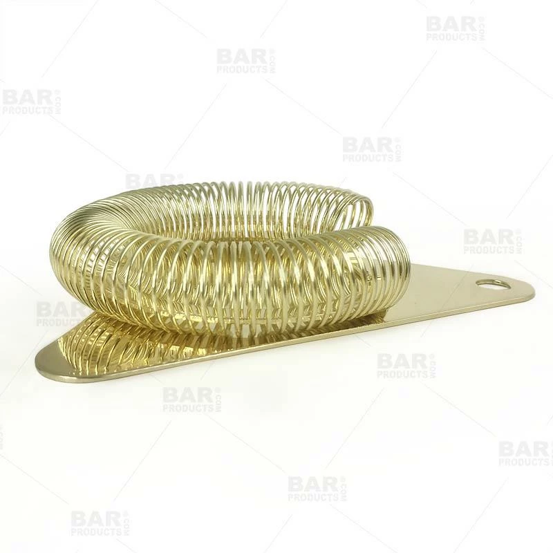 Hot Sale 😀 Bars BarConic® Gold Plated Triangle Cocktail Strainer ❤️ 5 Hot Sale 😀 Bars BarConic® Gold Plated Triangle Cocktail Strainer ❤️ - Image 5