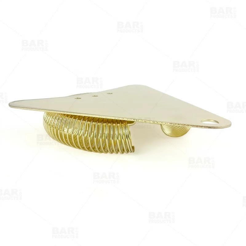 Hot Sale 😀 Bars BarConic® Gold Plated Triangle Cocktail Strainer ❤️ 4 Hot Sale 😀 Bars BarConic® Gold Plated Triangle Cocktail Strainer ❤️ - Image 4