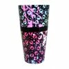 Deals 🎉 Bars Printed Cocktail Shaker Tin - Girly Grunge Splatter Skulls - 28 Ounce Weighted 👍