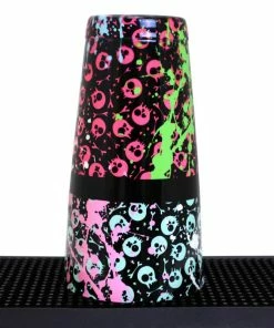 Deals 🎉 Bars Printed Cocktail Shaker Tin - Girly Grunge Splatter Skulls - 28 Ounce Weighted 👍 -Bars Sales Shop grunge girl skulls 28ounce shaker tin 2 bp 800x