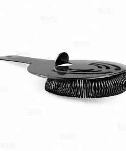 Buy ⭐ Bars Gun Metal Plated Hawthorne Cocktail Strainer 🎉 -Bars Sales Shop gunmetal hawthorn strainer bpc 1 1 800x