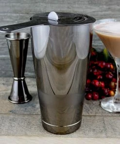 Buy ⭐ Bars Gun Metal Plated Hawthorne Cocktail Strainer 🎉 -Bars Sales Shop gunmetal hawthorn strainer bpc 6 1 800x