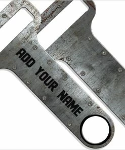 Cheapest ❤️ Bars Customizable 🔨 HAMMERHEAD™ Bottle Opener - Metal Plate 🌟