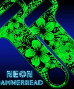 Hot Sale 👍 Bars Cool Floral 🔨 HAMMERHEAD™ NEON Bottle Opener 😍 -Bars Sales Shop hammerhead opene cool floral lbl grn 800x
