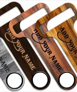 Deals 😍 Bars Customizable 🔨 HAMMERHEAD™ Bottle Opener - Wood Series ❤️