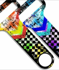 Hot Sale 🌟 Bars Grunge Chevron Kolorcoat™ 🔨 HAMMERHEAD™ Bottle Opener 🎉