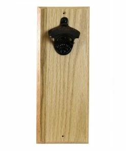Best Sale 👍 Bars Wood Wall Plaque Bottle Opener With Magnetic Cap Catcher 😀 -Bars Sales Shop hard wood opener magnet 1 1 800x