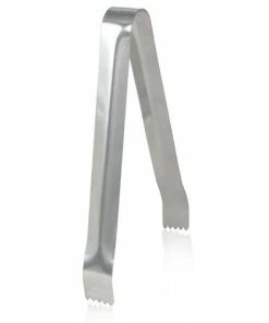 Promo 🛒 Bars Ice Tongs, Stainless Steel, 6" ✔️