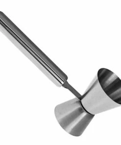 Outlet 👍 Bars BarConic® Stainless Steel Jigger With Handle - .75 Oz & 1.25 Oz ⭐