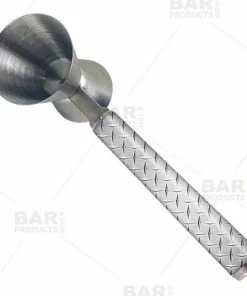 Flash Sale 🎁 Bars Metal Plate Jigger With Printed Handle Design - .75oz X 1.25oz 🌟 -Bars Sales Shop jigger printed handle metal plate bp 800x