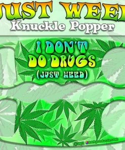 Hot Sale ⭐ Bars Just Weed Knuckle Popper Bottle Opener 👍