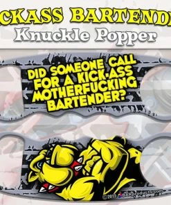 Cheapest 🤩 Bars Kickass Bartender Knuckle Popper Bottle Opener 🎉