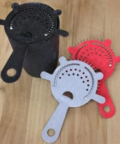 Discount 🎁 Bars 4-Prong Cocktail Strainer "Komodo Koat™" 🧨