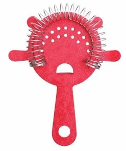 Discount 🎁 Bars 4-Prong Cocktail Strainer "Komodo Koat™" 🧨 -Bars Sales Shop komodo koat 4 prong strainer red 1 1 800x