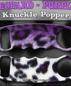 Flash Sale ⌛ Bars Leopard Prints Knuckle Popper Bottle Opener - Color Options 🎁 -Bars Sales Shop kp leo purple 800x