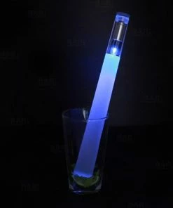 Flash Sale ⭐ Bars BarConic® Multicolor LED Light Up Acrylic Muddler - Clear - 12" 🥰 -Bars Sales Shop led acrylic muddler 1 800x