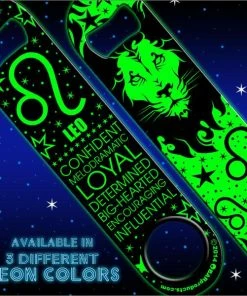 Discount 😍 Bars Zodiac Speed Bottle Opener - NEON LEO 🥰 -Bars Sales Shop leo neon speed opener green1 800x