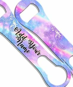 Promo 😀 Bars ADD YOUR NAME V-Rod® Bottle Opener – Unicorn 🛒