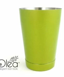 Flash Sale 😍 Bars Olea™ NEON Cocktail Shaker - 16oz Weighted - Metallic Lime Green ⌛