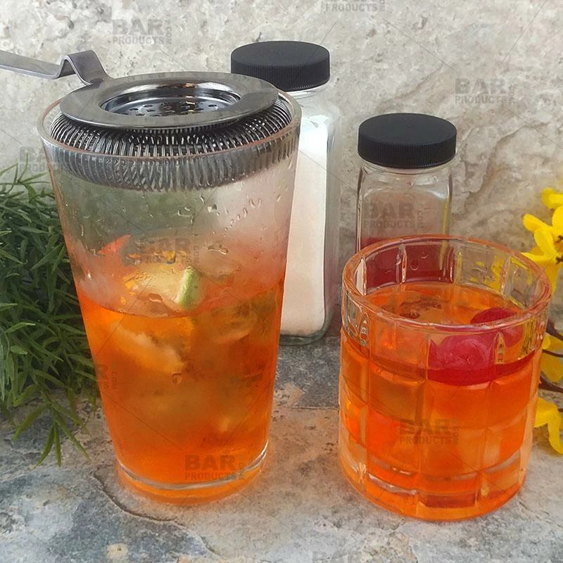 Cheapest ⌛ Bars BarConic® No-Prong Cocktail Strainer W/ Long Handle Ridge - Gunmetal 🌟 3 Cheapest ⌛ Bars BarConic® No-Prong Cocktail Strainer W/ Long Handle Ridge - Gunmetal 🌟 - Image 3