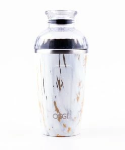 Coupon 🛒 Bars Insulated Cocktail Shaker - Marble - 17 Ounce 👏