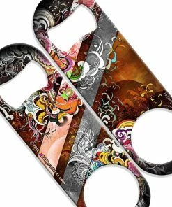 Deals 🎉 Bars Funky Floral Speed Bottle Opener - Medium Sized 5 Inch 🌟